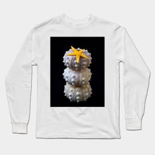 Starfish On Stacked Sea Urchins Long Sleeve T-Shirt